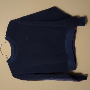 Levi's double lined sherpa crew neck
